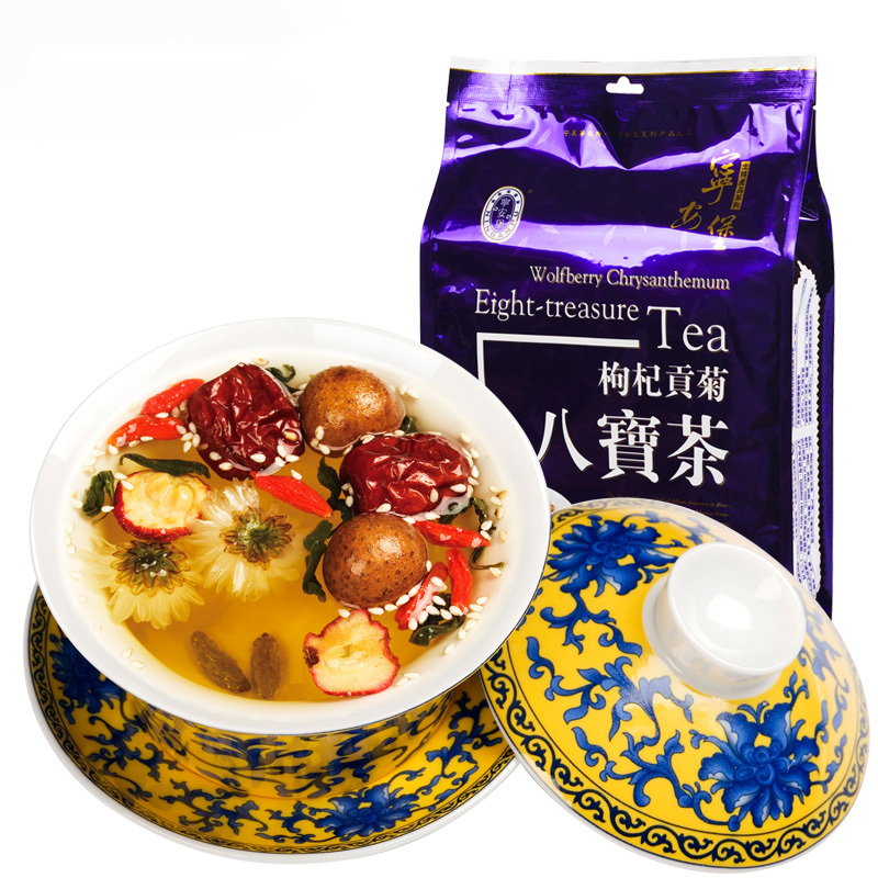 宁安堡枸杞贡菊八宝茶800g 枸杞桂圆菊花盖碗茶