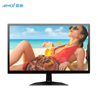 AMOI夏新 21.5英寸 黑色 高清 办公 监控 家用 显示器
