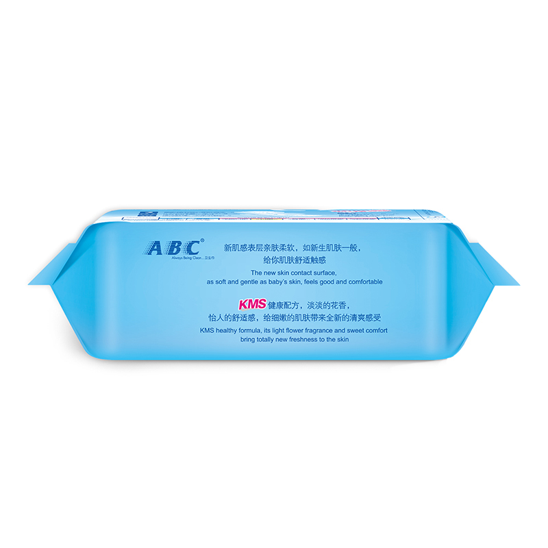 ABC新肌感日用轻透薄240mm卫生巾 10片(含KMS健康配方)姨妈巾