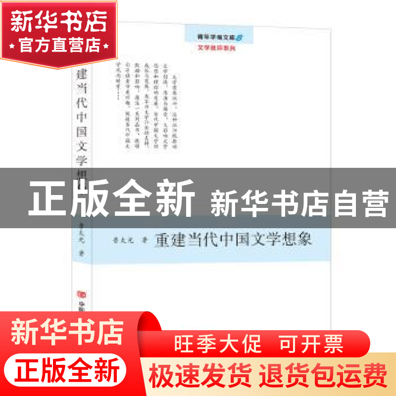 正版 重建当代中国文学想象 鲁太光著 中国言实出版社 9787517118