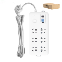 杰储(GCHUL) CPP100 2500W 3米 6插位 接线板 (计价单位:个) 白色