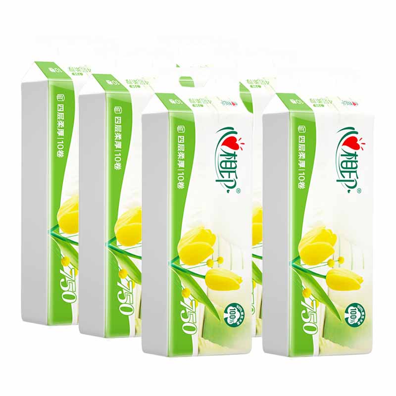 心相印卷纸75g*10粒*6提优质耐用优选系列LR910提-6