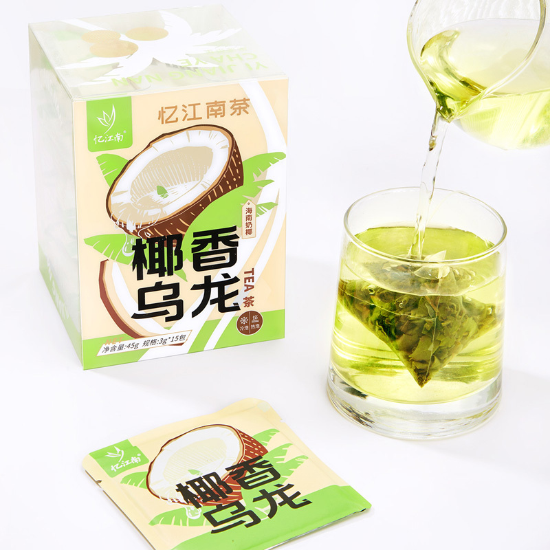 忆江南 椰香乌龙茶 45克高清大图