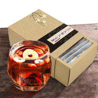 人参八宝茶五宝茶225g 炳鹤明阳人参玛咖黄精枸杞桑椹红枣菊花山楂甘草 225g/盒 保健茶饮