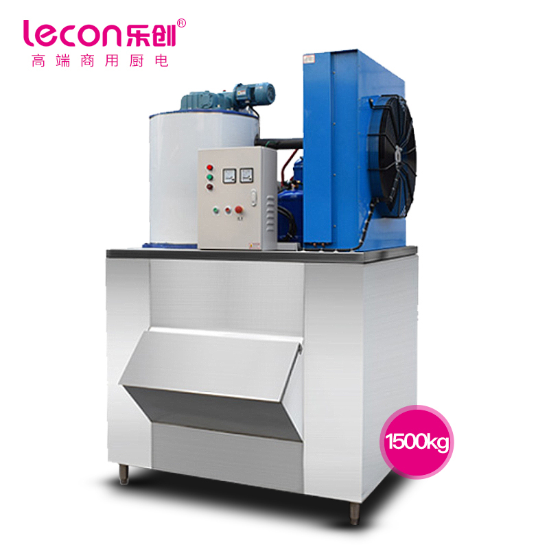 乐创( lecon)制冰机商用海鲜保鲜片冰机大产量 1500KG制冰机工程款LC-PBJ1500(单位:台)