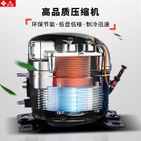 埃利斯(AILISI)380L商用展示柜 大容积立式陈列柜冷柜 保鲜柜玻璃门冰箱超市便利店饮料柜 单门冷藏直冷冰柜
