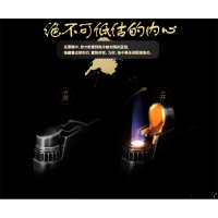 中邦(JOBON)充气打火机电子直冲纯铜复古青铜火机男士礼品刻字 抖音