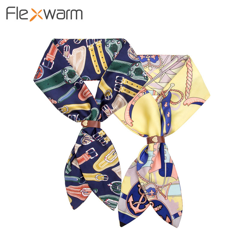Flexwarm 飞乐思 三档恒温热敷 电加热疗法 远红外热敷按摩 按摩垫 按摩热敷护颈丝巾
