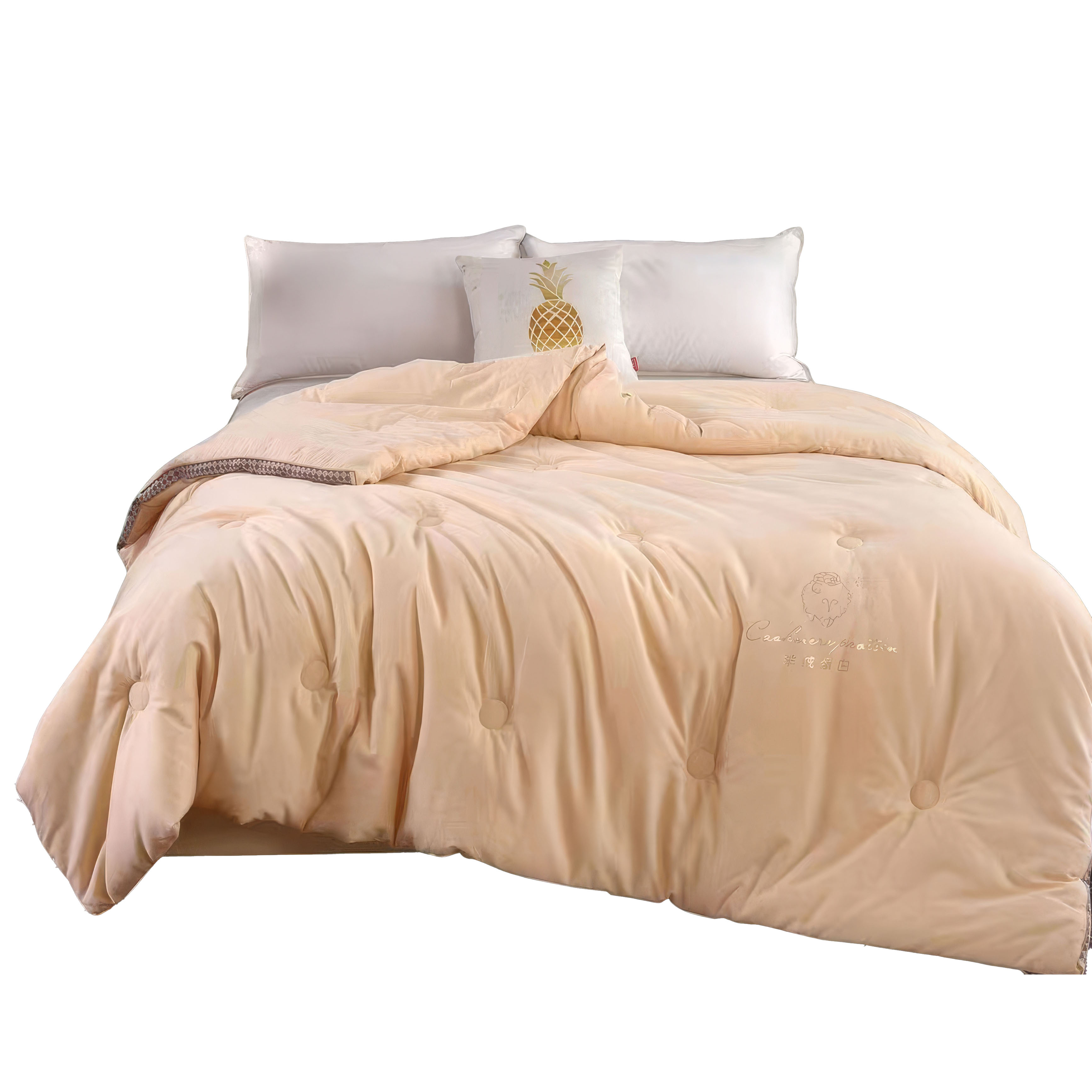 三水依梦 立体阳绒被 200*230cm 条高清大图