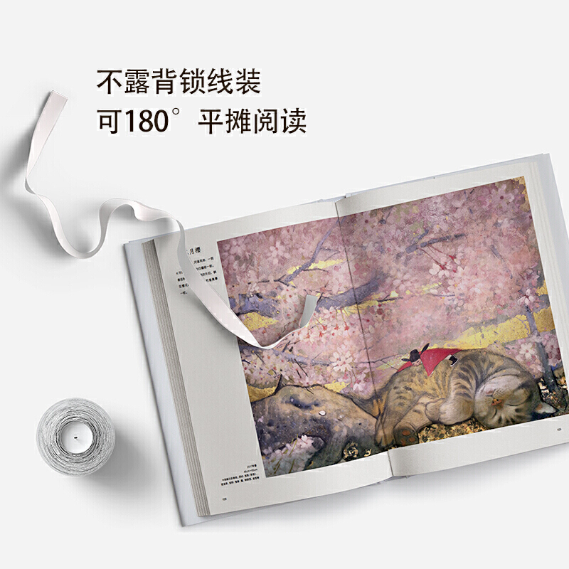[正版]岩语 莲羊岩彩精选作品集 精装版全彩 生活艺术书画册画集 水彩画书插画集工笔画水彩临摹 绘画美术书籍古风彩绘画高清大图