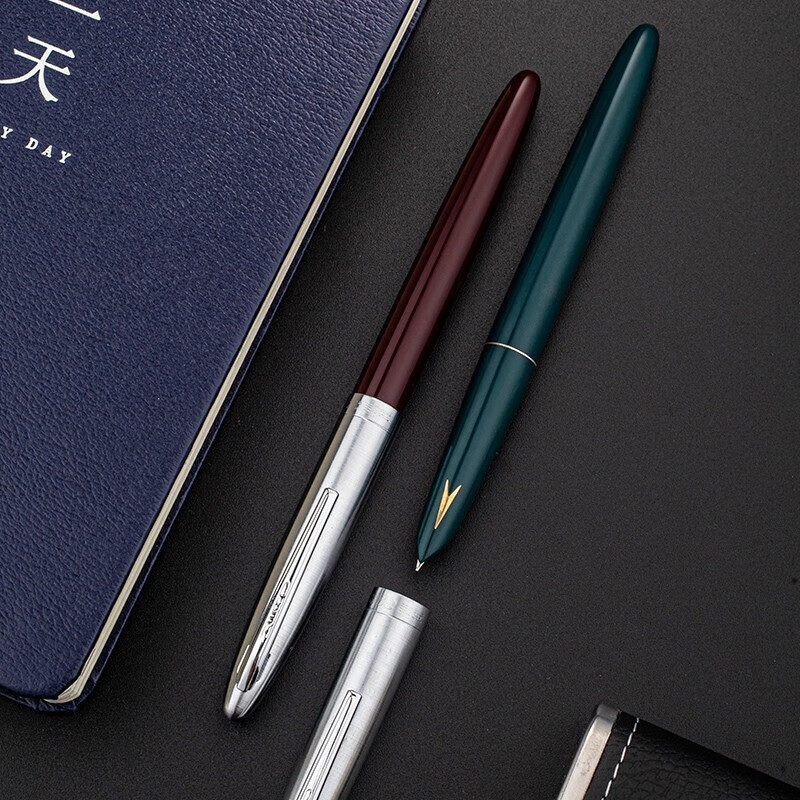 英雄hero钢笔签字笔学生练字商务办公文具书写练字笔3292经典复古色铱