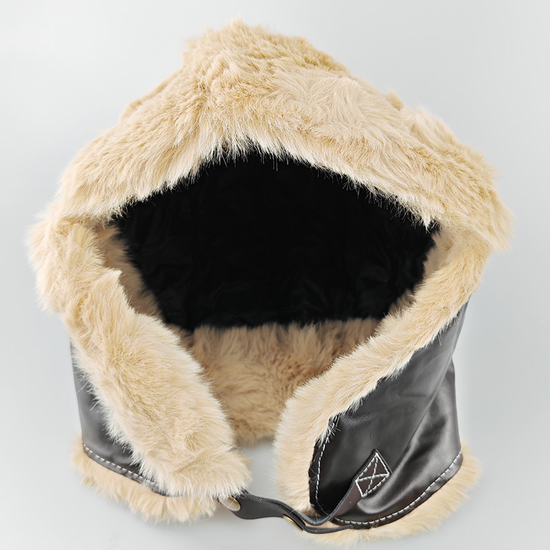 鸽护 雷锋帽 GH188QDK-咖啡色 顶高清大图