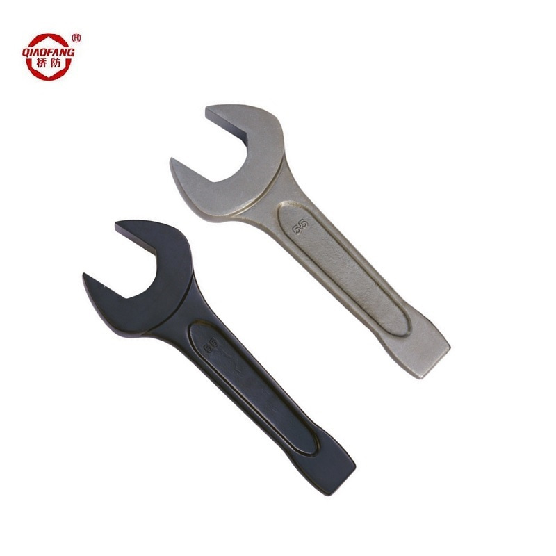 桥防(QIAOFANG) QF3304 中泊集团钢制德标敲击呆扳手 24mm