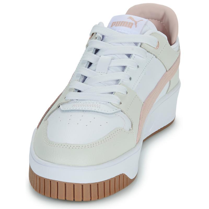 彪马(Puma)小众设计女款低帮跑鞋真皮内里舒适防滑运动鞋