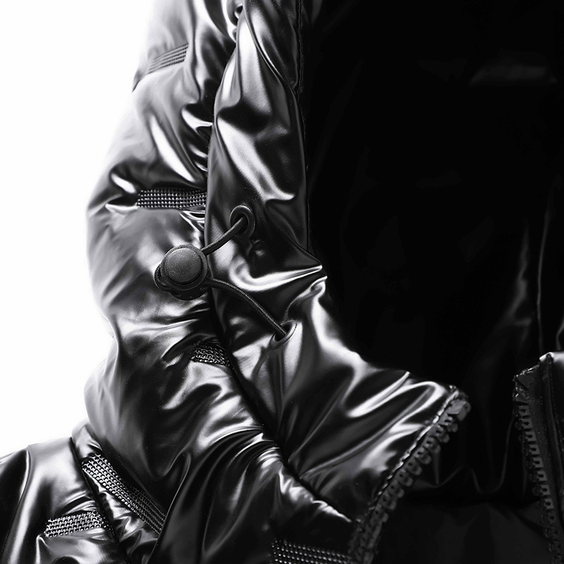 羽绒棉服男士冬季加厚保暖短款棉衣外套冬装连帽亮面皮棉袄上衣 BLDz6018