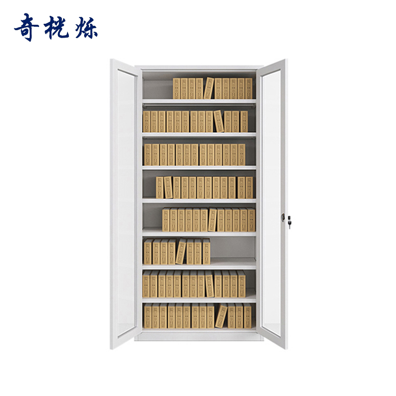 奇桄烁凭证柜通玻凭证台高清大图