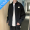 SUNTEK潮牌ins小雏菊衬衫男秋季港风宽松痞帅长袖衬衣潮流百搭休闲外套