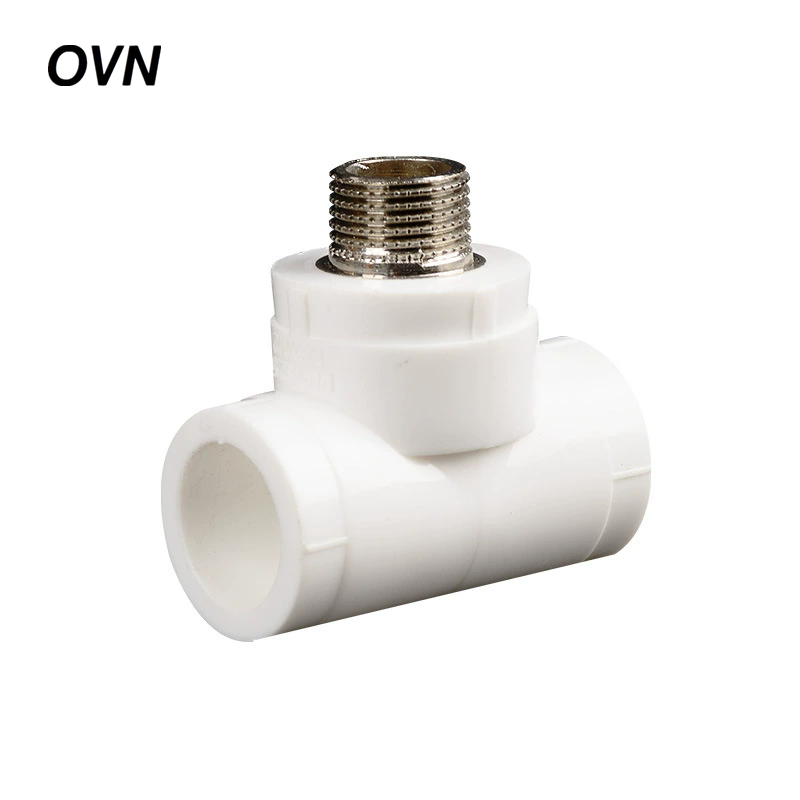 OVN PPR外丝三通外牙三通 32ppr×1寸 个高清大图