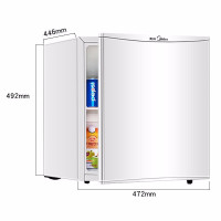 美的(Midea)45升 单门迷你小冰箱冷藏