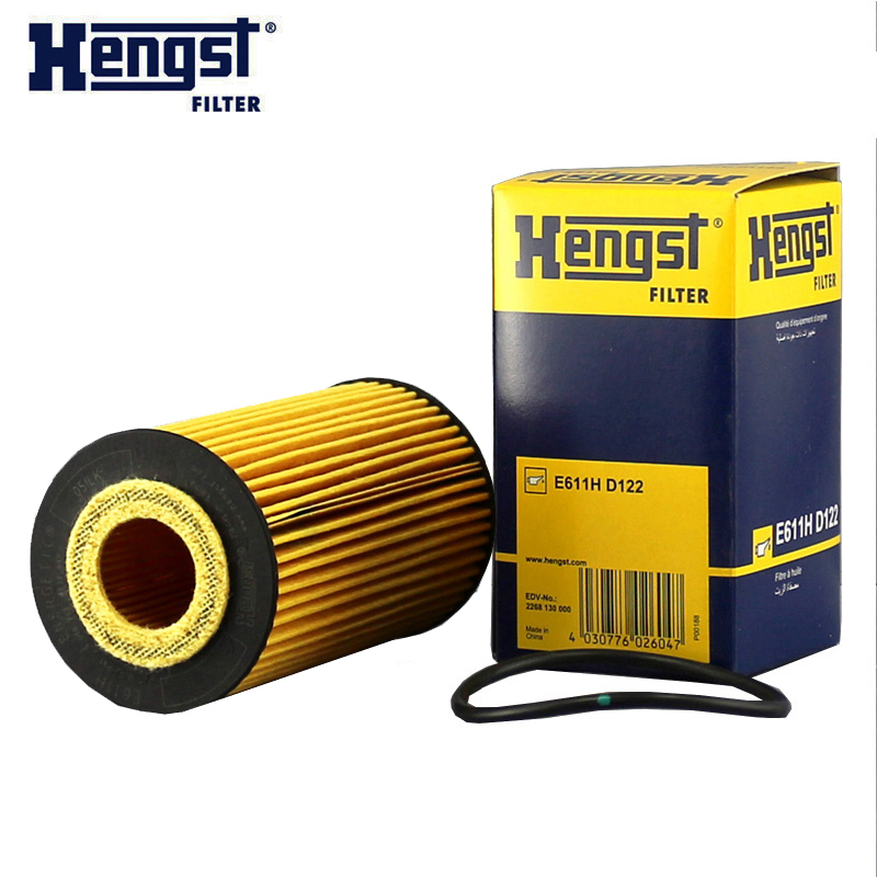 汉格斯特(hengst)机油格滤清器纸芯.原配E611H D122适用于英朗科鲁兹昂科拉新君威迈锐宝