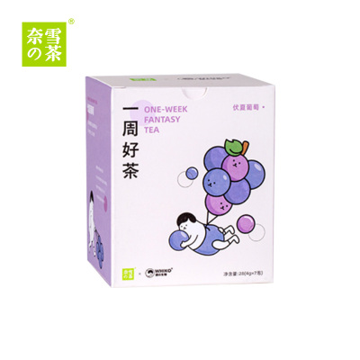 奈雪的茶xWHIKO谜之生物伏夏葡萄乌龙茶叶冷泡茶包礼盒袋泡茶