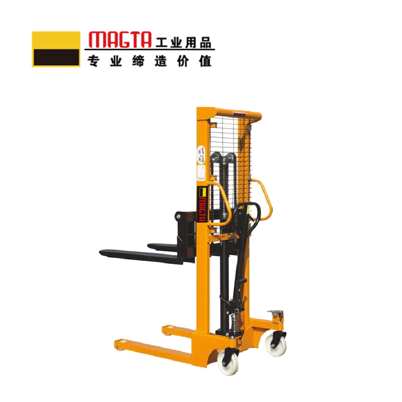 玛吉塔工(MRO MAGTA)手动堆高车 手动叉车 手动堆垛车 手动液压堆高车 35045 1000kg 1600mm