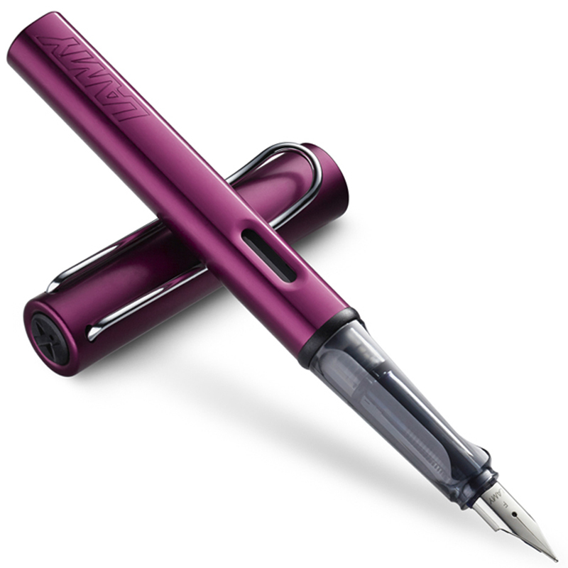 凌美(LAMY)Al-star恒星系列钢笔墨水笔紫红色EF尖