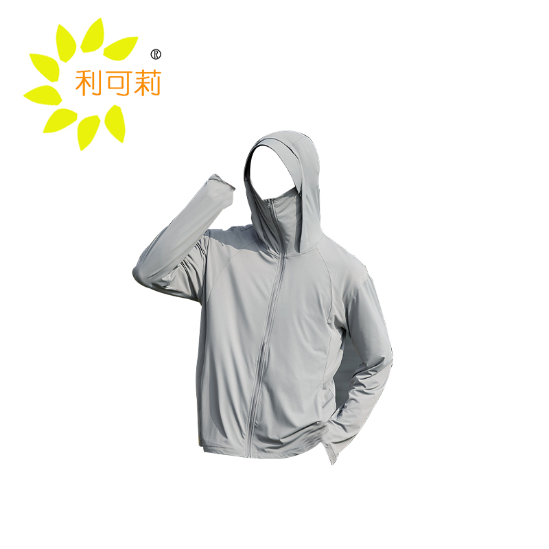 利可莉冰丝防晒衣防晒服UPF50+ M-4XL 颜色备注/件高清大图