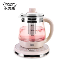 小浣熊养生壶H1过滤桶款1.6L大容量304发热盘加厚玻璃多功能蒸煮两用泡茶机器家用全自动预约保温迷你小型烧水壶