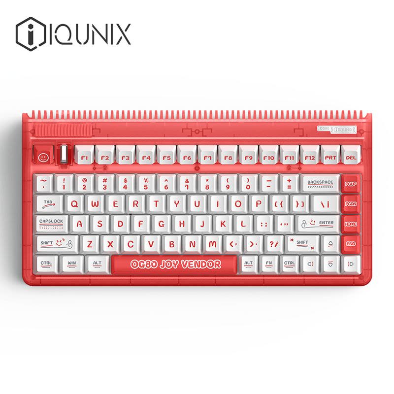 IQUNIX OG80快乐贩卖机机械键盘三模热插拔客制化键盘无线蓝牙游戏键盘83键电脑键盘三模热插拔 TTC快银轴RGB图片
