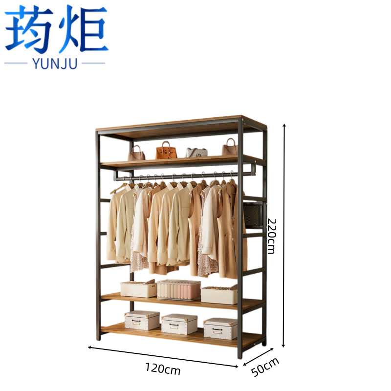 荺炬衣帽架 三层120cm 个
