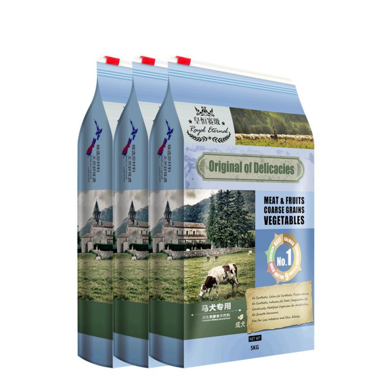 马犬成犬牛肉味狗粮15kg大型犬美毛专用粮
