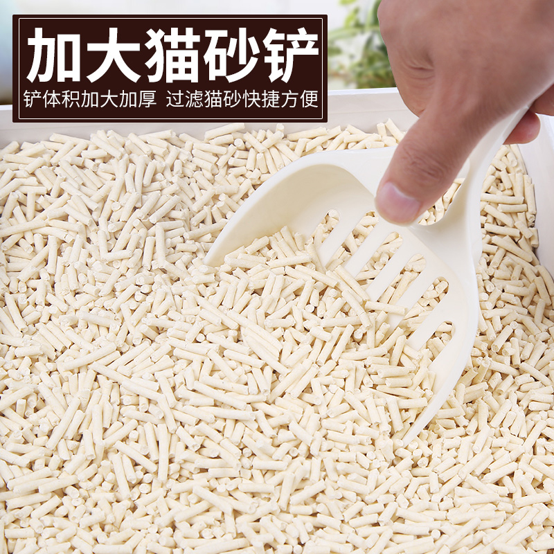 猫砂铲子大号松木猫砂铲豆腐猫砂宠物清洁用品猫厕所猫砂盆用铲子高清大图