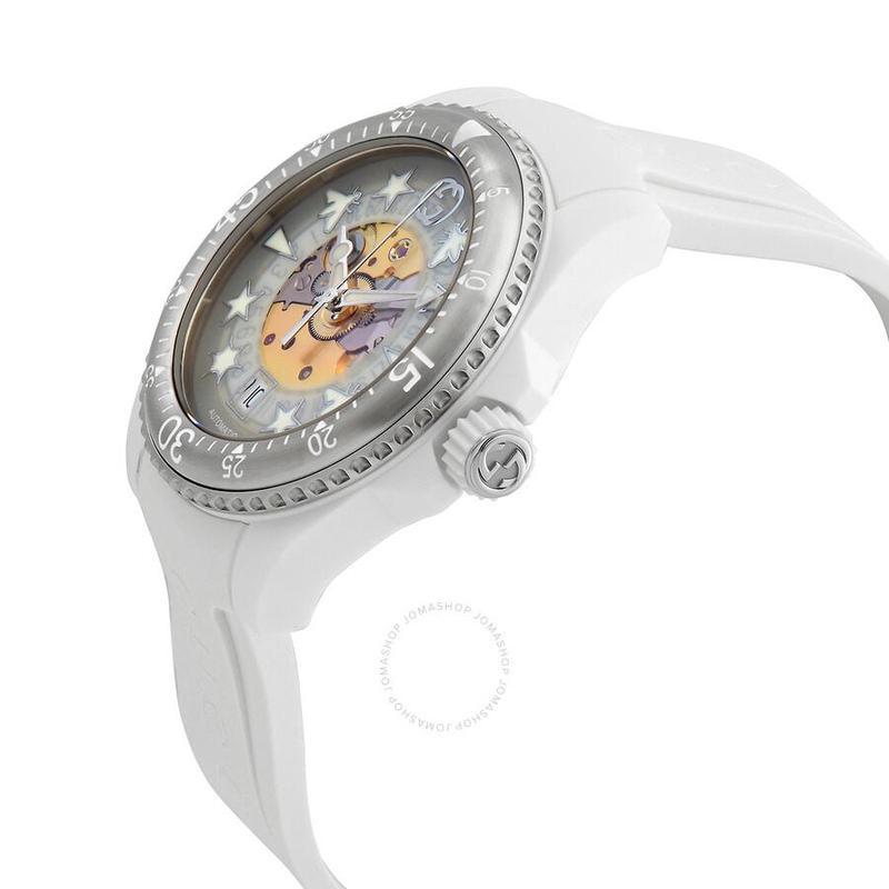 gucci古驰中性自动机械表男商务休闲时尚百搭运动防水男士腕表