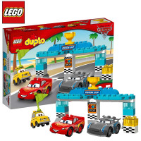 LEGO乐高 Duplo得宝系列 活塞杯汽车大赛10857 2-5岁 塑料玩具 50块以下