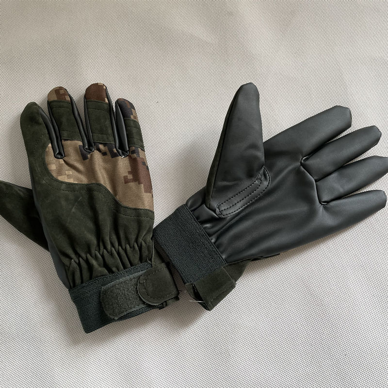 新款户外防寒骑行手套战术手套迷彩内手套03内手套橄榄绿全指手套路内