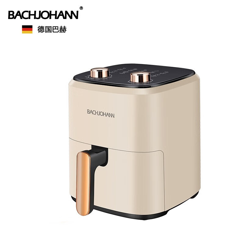 德国巴赫 Y-5060机械款空气炸锅 家用全自动智能无油电炸锅5.5L