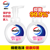 威露士(Walch)泡沫抑菌洗手液倍护滋润225ml*2瓶 家用儿童通用杀菌消毒