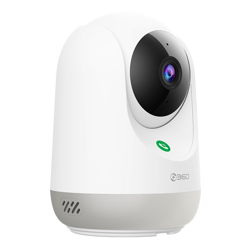360摄像头400W云台7P超清版 2.5K高清夜视WIFI监控器 室内家用手机智能摄像机+32G内存卡+支架延长线