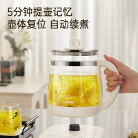 苏泊尔(SUPOR)养生壶多功能1.5L智能家用全自动按键式电热烧水壶高硼硅玻璃花茶养生壶SW-15YJ33C