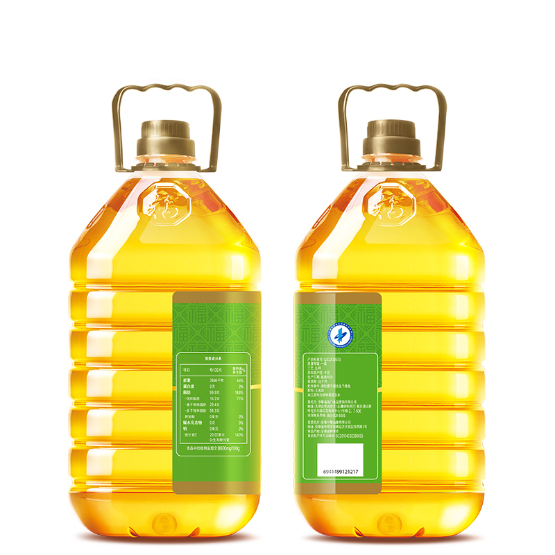 福临门 食用油 非转基因压榨玉米油5L 中粮出品