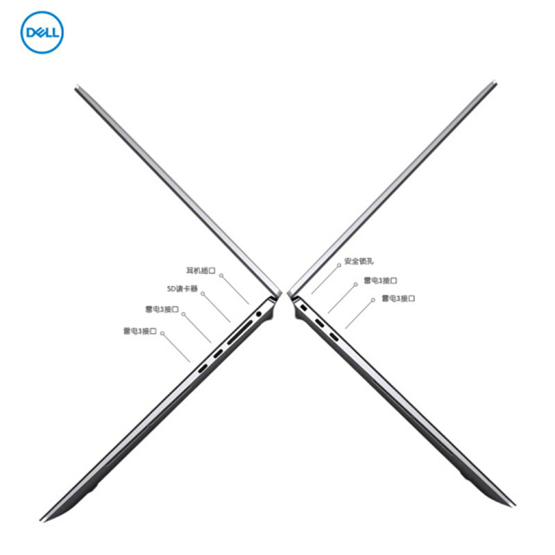 戴尔(DELL)5750移动图形工作站设计笔记本I7-10750H/32G/1T 2块/4K/R1 W10/指纹/雷电