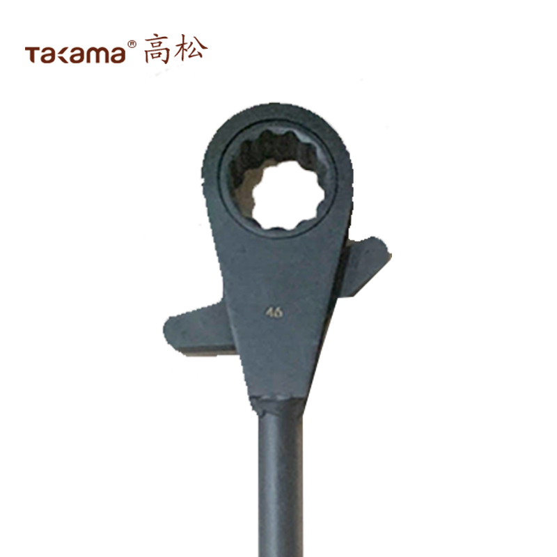 高松takama 46双向棘轮扳手梅花套筒扳手(重型工业级 619464) /把高清大图
