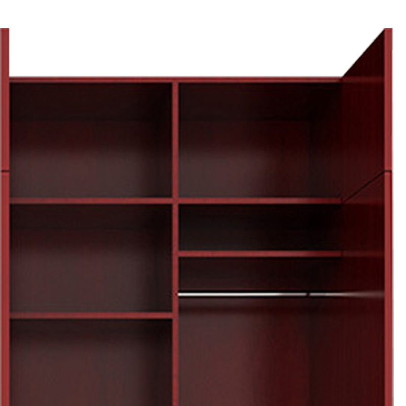 豪利特标准内务柜储物柜衣柜更衣柜实木双人储物柜[基础款]高清大图