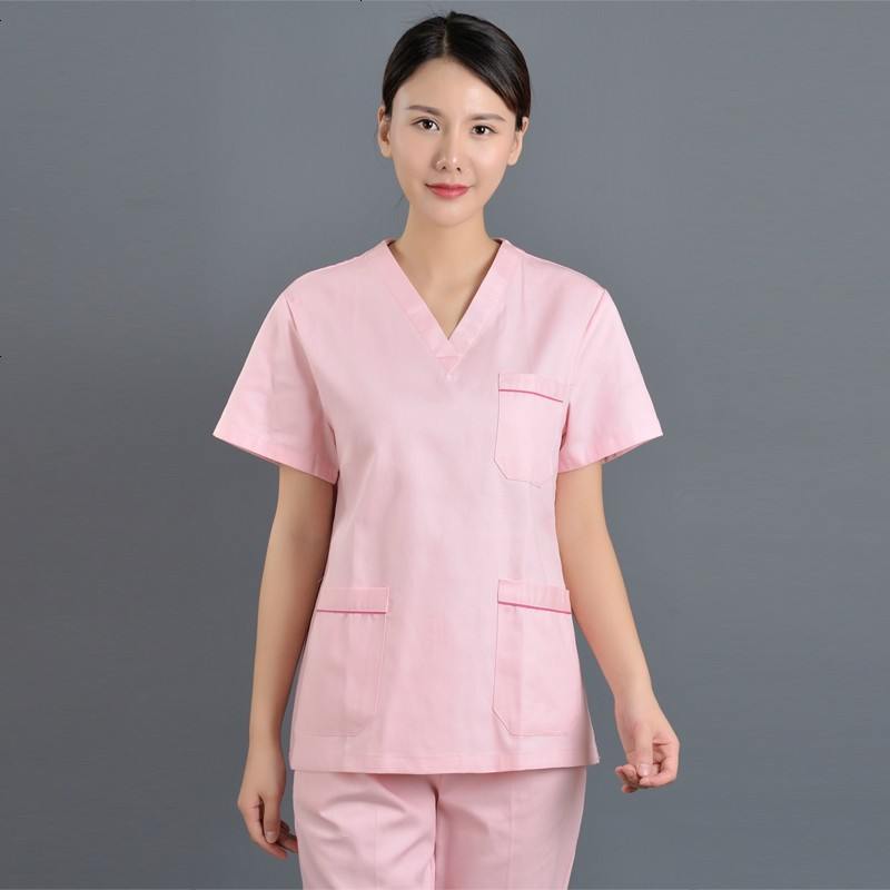 手术衣服女韩版手术室洗手衣长袖护士刷手服短袖男隔离医生工作服