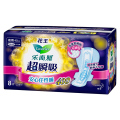 花王乐而雅超瞬吸纤巧立围特长夜用型卫生巾单包40cm8 片
