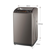海尔(Haier) MS85188BZ31 全自动波轮洗衣机 8.5公斤 家用 大容量 变频节能 免清洗 双动力防缠绕