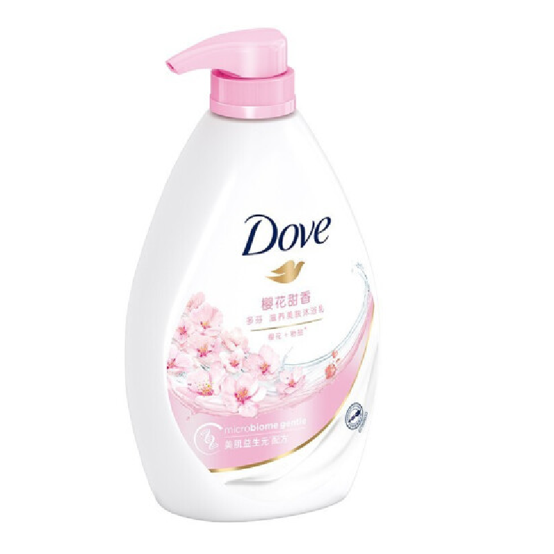 dove多芬沐浴露樱花甜香滋养美肤沐浴乳720g