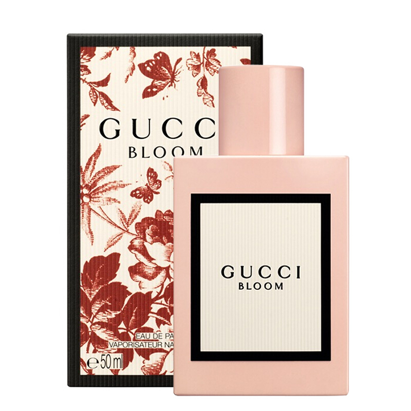 古驰gucci古琦花悦繁花竹韵混合女士bloom限量香水淡香水粉色花悦edp