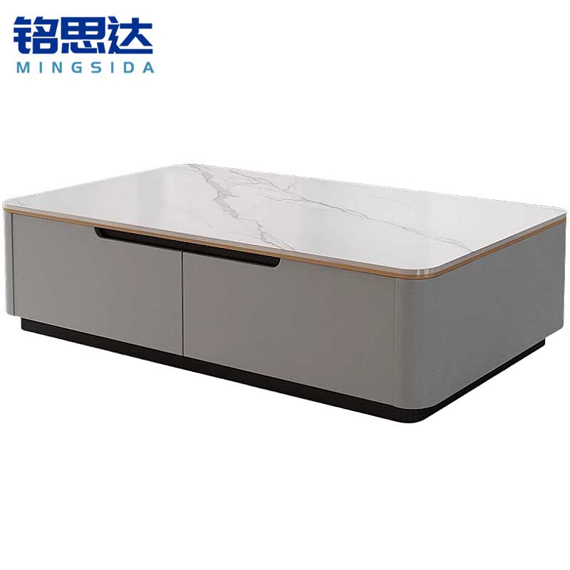 铭思达岩板茶几1米个高清大图